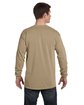 Comfort Colors Adult Heavyweight Long-Sleeve T-Shirt KHAKI ModelBack