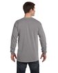 Comfort Colors Adult Heavyweight RS Long-Sleeve T-Shirt grey ModelBack
