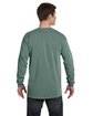 Comfort Colors Adult Heavyweight Long-Sleeve T-Shirt LIGHT GREEN ModelBack