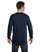 Comfort Colors Adult Heavyweight Long-Sleeve T-Shirt TRUE NAVY ModelBack