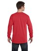 Comfort Colors Adult Heavyweight RS Long-Sleeve T-Shirt red ModelBack