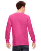 Comfort Colors Adult Heavyweight Long-Sleeve T-Shirt PEONY ModelBack