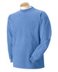 Comfort Colors Adult Heavyweight Long-Sleeve T-Shirt FLO BLUE OFFront