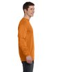 Comfort Colors Adult Heavyweight Long-Sleeve T-Shirt BURNT ORANGE ModelSide