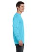 Comfort Colors Adult Heavyweight Long-Sleeve T-Shirt LAGOON BLUE ModelSide