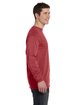 Comfort Colors Adult Heavyweight RS Long-Sleeve T-Shirt crimson ModelSide