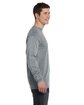 Comfort Colors Adult Heavyweight RS Long-Sleeve T-Shirt granite ModelSide