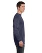 Comfort Colors Adult Heavyweight Long-Sleeve T-Shirt DENIM ModelSide
