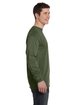 Comfort Colors Adult Heavyweight Long-Sleeve T-Shirt HEMP ModelSide
