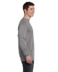Comfort Colors Adult Heavyweight RS Long-Sleeve T-Shirt grey ModelSide