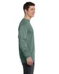 Comfort Colors Adult Heavyweight Long-Sleeve T-Shirt LIGHT GREEN ModelSide
