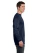 Comfort Colors Adult Heavyweight Long-Sleeve T-Shirt TRUE NAVY ModelSide
