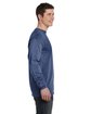 Comfort Colors Adult Heavyweight Long-Sleeve T-Shirt NAVY ModelSide