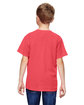 Comfort Colors Youth Midweight T-Shirt neon red orange ModelBack