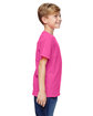 Comfort Colors Youth Midweight T-Shirt NEON PINK ModelSide