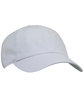 Champion Classic Washed Twill Cap white ModelSide