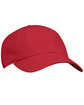 Champion Classic Washed Twill Cap red ModelSide
