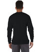 Champion Adult Long-Sleeve T-Shirt black ModelBack