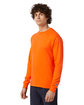 Champion Adult Long-Sleeve T-Shirt orange ModelQrt