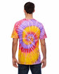 Tie-Dye Adult 5.4 oz., 100% Cotton T-Shirt festival ModelBack