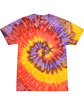 Tie-Dye Adult 5.4 oz., 100% Cotton T-Shirt FESTIVAL FlatFront