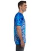 Tie-Dye Adult 5.4 oz., 100% Cotton T-Shirt blue jerry ModelSide