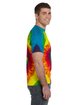 Tie-Dye Adult 5.4 oz., 100% Cotton T-Shirt REACTIVE RAINBOW ModelSide