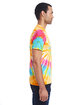 Tie-Dye Adult 5.4 oz., 100% Cotton T-Shirt AURORA ModelSide