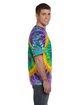 Tie-Dye Adult 5.4 oz., 100% Cotton T-Shirt MARDI GRAS ModelSide