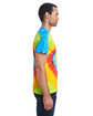 Tie-Dye Adult 5.4 oz., 100% Cotton T-Shirt PASTEL NEON ModelSide