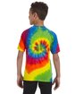 Tie-Dye Youth 5.4 oz. 100% Cotton T-Shirt MOONDANCE ModelBack