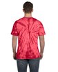 Tie-Dye Adult 5.4 oz. 100% Cotton Spider T-Shirt spider red ModelBack