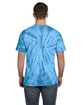 Tie-Dye Adult 5.4 oz. 100% Cotton Spider T-Shirt spider turquoise ModelBack