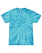 Tie-Dye Adult 5.4 oz. 100% Cotton Spider T-Shirt spider turquoise FlatFront