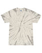 Tie-Dye Adult 5.4 oz. 100% Cotton Spider T-Shirt spider silver FlatFront