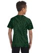 Tie-Dye Youth 5.4 oz. 100% Cotton Spider T-Shirt SPIDER GREEN ModelBack