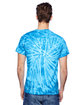 Tie-Dye Adult Twist Tie-Dyed T-Shirt neon blueberry ModelBack