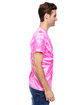 Tie-Dye Adult Twist Tie-Dyed T-Shirt neon bubblegum ModelSide