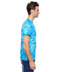 Tie-Dye Adult Twist Tie-Dyed T-Shirt neon blueberry ModelSide