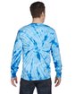 Tie-Dye Adult 5.4 oz. 100% Cotton Long-Sleeve T-Shirt SPIDER BABY BLUE ModelBack