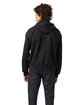 Champion Unisex Garment Dyed Hooded Sweatshirt black ModelBack
