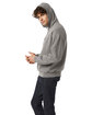 Champion Unisex Garment Dyed Hooded Sweatshirt concrete ModelBack