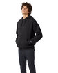 Champion Unisex Garment Dyed Hooded Sweatshirt black ModelQrt