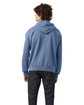 Champion Unisex Garment Dyed Hooded Sweatshirt saltwater ModelSide