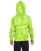 Tie-Dye Youth 8.5 oz. Tie-Dyed Pullover Hooded Sweatshirt SPIDER LIME ModelBack