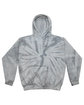 Tie-Dye Youth 8.5 oz. Tie-Dyed Pullover Hooded Sweatshirt spider silver FlatFront