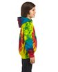 Tie-Dye Youth 8.5 oz. Tie-Dyed Pullover Hooded Sweatshirt  ModelSide