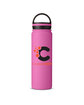 CORE365 24oz Vacuum Bottle charity pink DecoFront