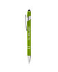 CORE365 Rubberized Aluminum Click Stylus Pen acid green DecoFront