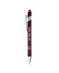 CORE365 Rubberized Aluminum Click Stylus Pen burgundy DecoFront